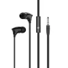 Borofone Rithym BM26 fülhallgató mikrofonnal fekete 3.5mm jack thumbnail