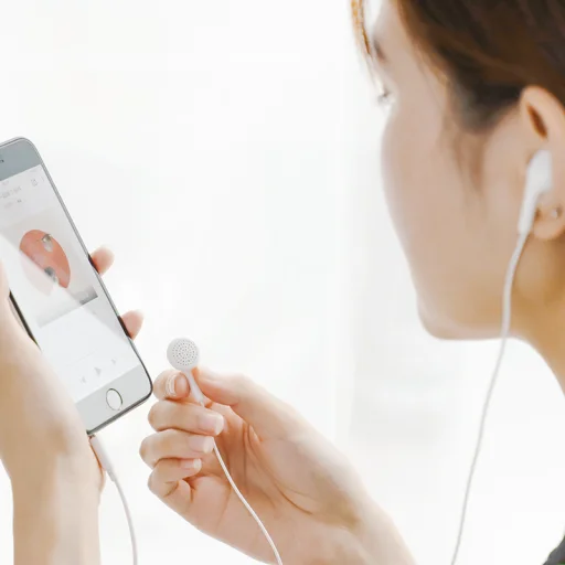 Borofone Sage BM40 fülhallgató mikrofonnal fehér - 2