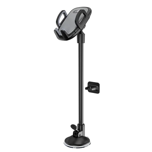 Borofone BH54 Racer autós telefontartó szélvédőre fekete - 2