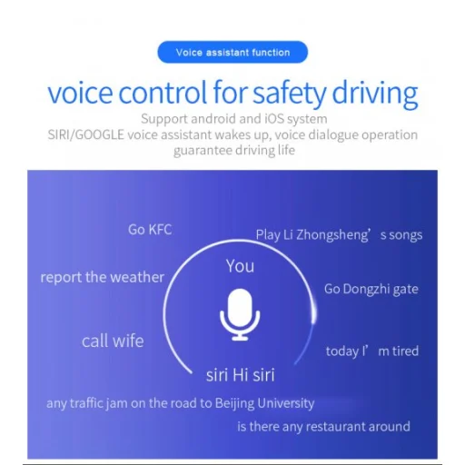 Bluetooth BC49AQ FM Transmitter (Bluetooth 5.0 + EDR + microSD + USB) Töltés funkcióval 2x USB 2.4A QC 3.0 Quick Charge fekete - 9
