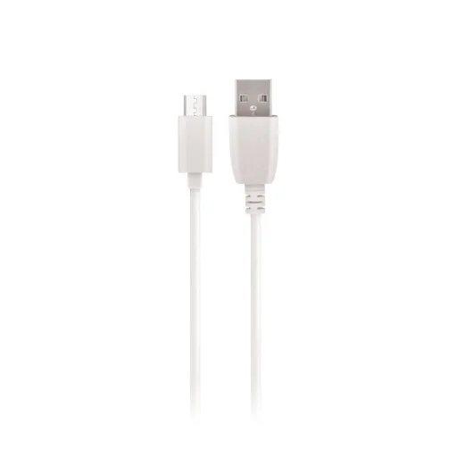 Maxlife hálózati töltő adapter 1A + Micro USB kábel fehér - 3
