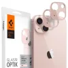 iPhone 13 mini / 13  Spigen Optik.TR 2x kameralencsevédő 9H üveg pink (AGL04036) thumbnail