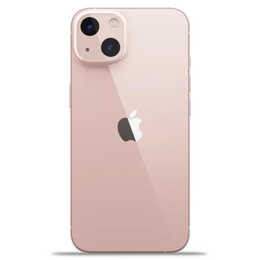 iPhone 13 mini / 13  Spigen Optik.TR 2x kameralencsevédő 9H üveg pink (AGL04036) - 8