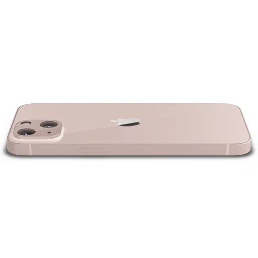iPhone 13 mini / 13  Spigen Optik.TR 2x kameralencsevédő 9H üveg pink (AGL04036) - 5