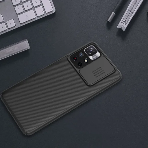 Xiaomi Poco M4 Pro  5G Nillkin CamShield tok fekete - 3