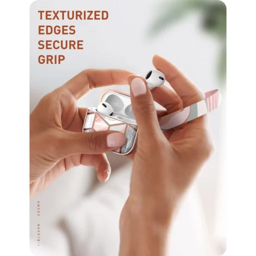 AirPods 3 Supcase Cosmo tok márvány mintával - 6