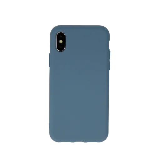 iPhone 11 Szilikon tok szürkéskék - 1