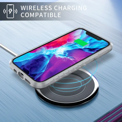 iPhone 13 átlátszó TPU Shield tok alumínium kerettel rose gold ütésálló, anti shock - 6