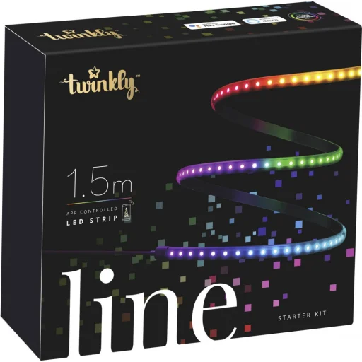 Twinkly Okos Beltéri Karácsonyi LED Szalag 90 LED RGB, 1.5m - 1