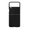 Samsung Galaxy Z Flip 3 5G Leather Cover, Gyári Bőr Tok, Fekete thumbnail