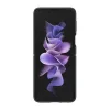 Samsung Galaxy Z Flip 3 5G Leather Cover, Gyári Bőr Tok, Fekete thumbnail