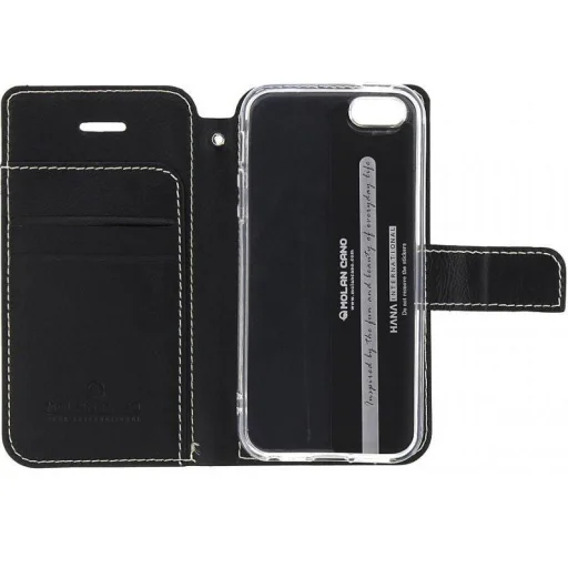 Samsung Galaxy A03s Molan Cano Issue fliptok fekete - 2