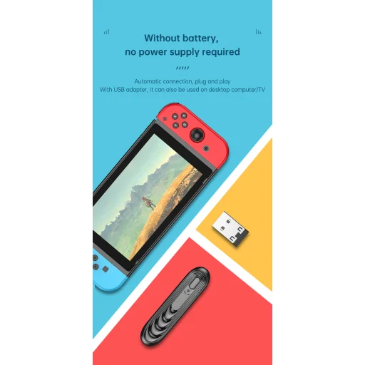 Bluetooth transmitter adapter, Type-C porthoz, fekete (T12)  - 10