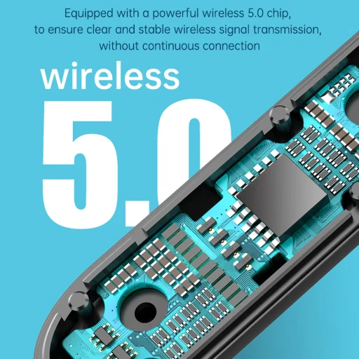 Bluetooth transmitter adapter, Type-C porthoz, fekete (T12)  - 4