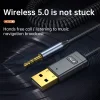 Bluetooth fogadó / vevő egység autóba AUX adapter 3.5mm jack csatlakozóval fekete (C11) thumbnail