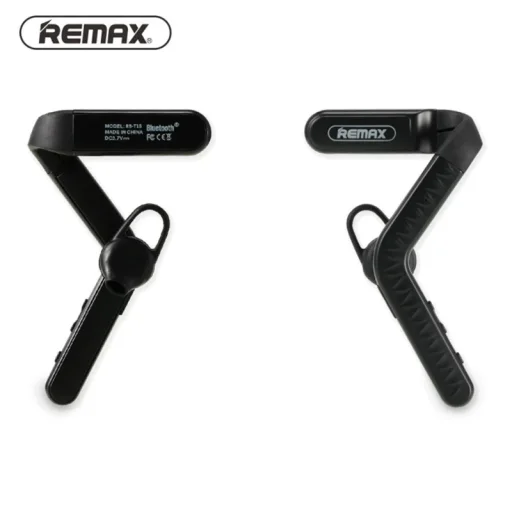 Remax Bluetooth fülhallgató headset RB-T16 (multi-point + EDR) fekete - 5