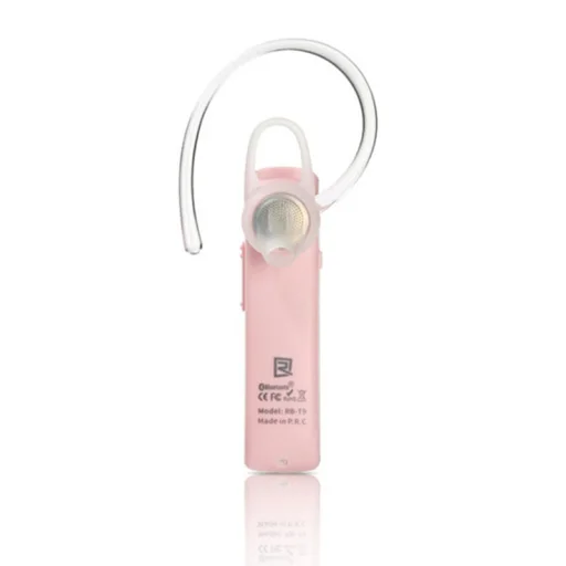 Remax T9 Bluetooth 4.1 headset rózsaszín (RB-T9) - 7