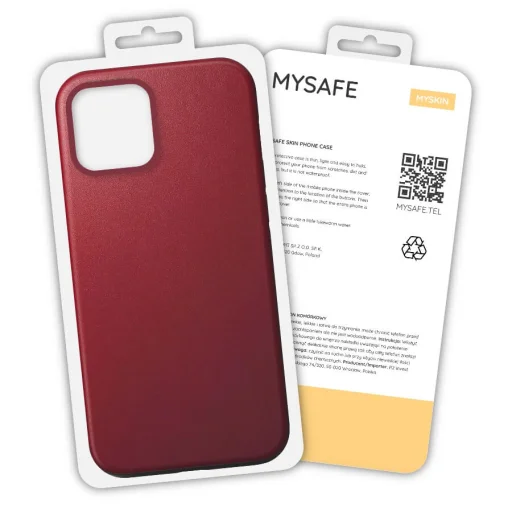 iPhone 12 Pro Max MySafe Skin tok bordó - 1