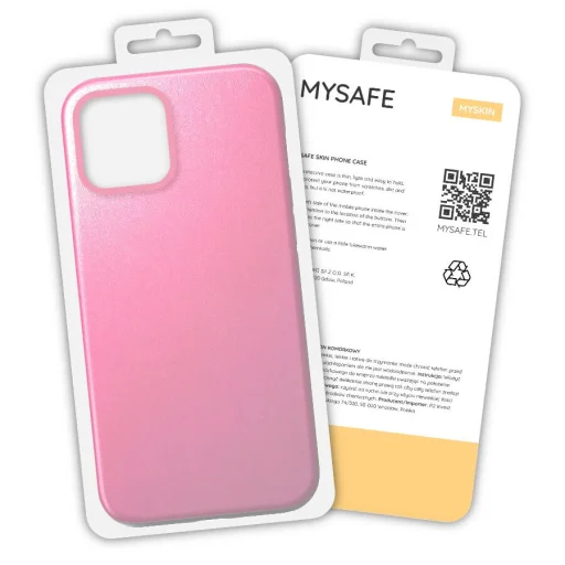 iPhone 12 Pro Max MySafe Skin tok világos rózsaszín - 1