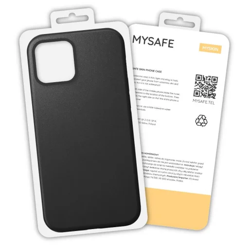 iPhone 12 Pro Max MySafe Skin tok fekete - 1
