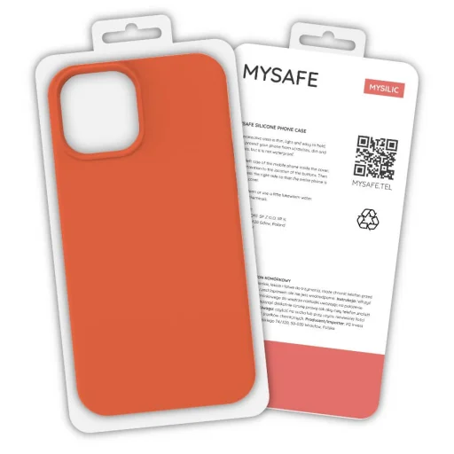 iPhone 13 MySafe Silicone tok narancssárga - 1
