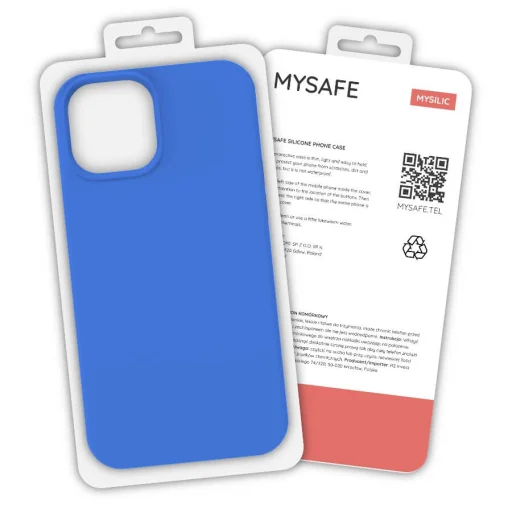 iPhone 11 Pro MySafe Silicone tok kék - 1