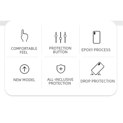 iPhone 12 Pro Max TPU szilikon tok geometriai mintával Alphajack (EPOXY-2) - 8