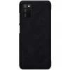 Samsung Galaxy A03S Nillkin Qin bőr fliptok fekete