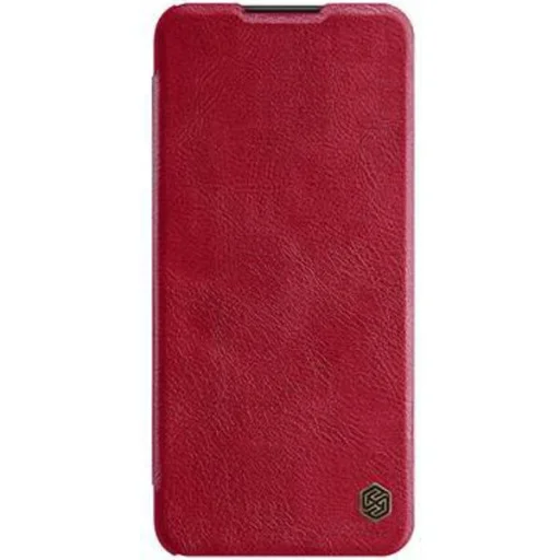 Samsung Galaxy A03S Nillkin Qin bőr fliptok piros - 1