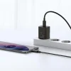 Baseus Super Si 1C Hálózati töltő adapter USB Type-C 25W 3A fekete + 1m kábel (TZCCSUP-L01) thumbnail