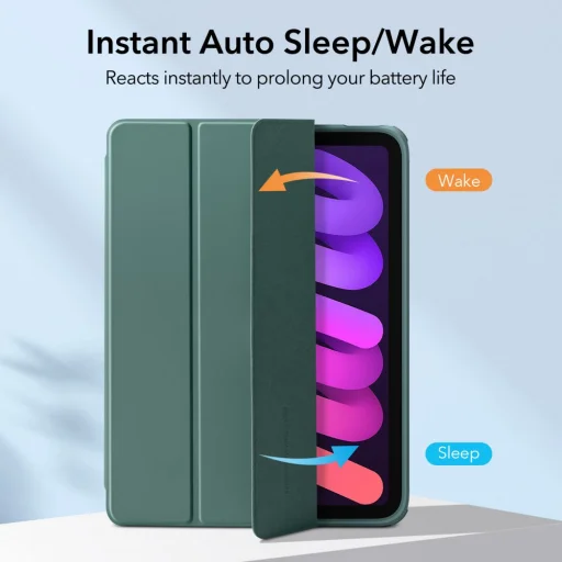 iPad Mini 6 2021 ESR Rebound Hybrid tok Frosted Green - 5