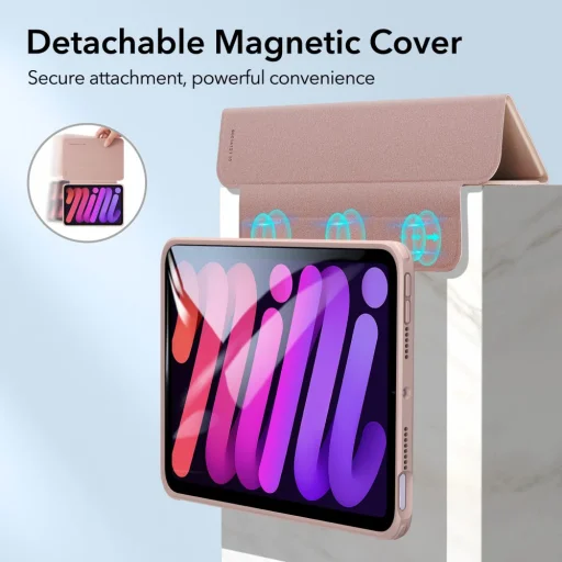 iPad Mini 6 2021 ESR Rebound Hybrid tok Rose Gold - 3