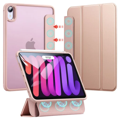 iPad Mini 6 2021 ESR Rebound Hybrid tok Rose Gold - 5