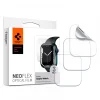 Apple Watch 6/7/8/9/SE 1/2/3 (45mm) Spigen Neo Flex kijelzővédő hydrogel fólia 3 db - 1