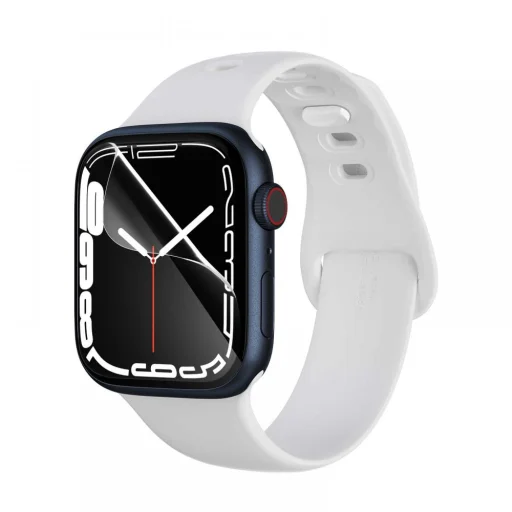 Apple Watch 6/7/8/9/SE 1/2/3 (45mm) Spigen Neo Flex kijelzővédő hydrogel fólia 3 db - 5