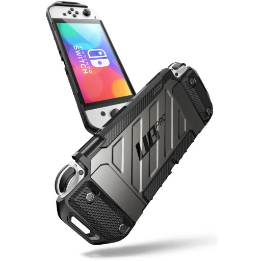Nintendo Switch Oled Supcase Unicorn Beetle Pro tok fekete ütésálló - 1