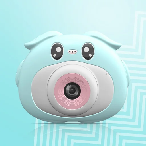 Digitális fényképezőgép gyerekeknek CP01B 1080p kék - 3