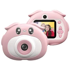 Digitális fényképezőgép gyerekeknek CP01P 1080p pink