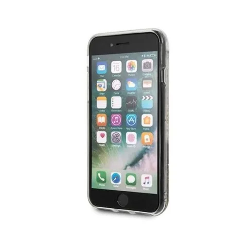 iPhone 7/8/SE 2020/ SE 2022 Karl Lagerfeld PC/TPU Liquid Glitter Mirror tok fekete (KLHCI8KAGBK) - 4