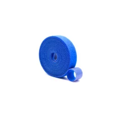 Kábelrendező, tépőzáras 1m kék