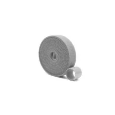 Kábelrendező, tépőzáras 1m szürke