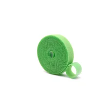 Kábelrendező, tépőzáras 1m zöld