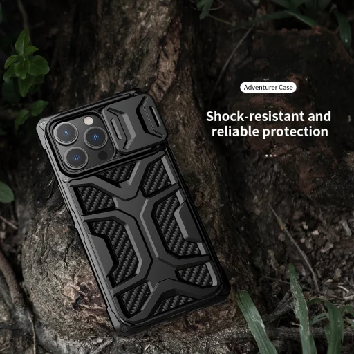 iPhone 13 Pro Nillkin Adventurer Hybrid Tok Fekete - 11