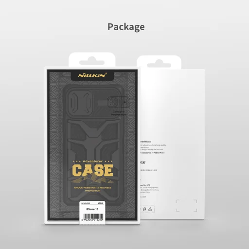 iPhone 13 Pro Nillkin Adventurer Hybrid Tok Fekete - 15