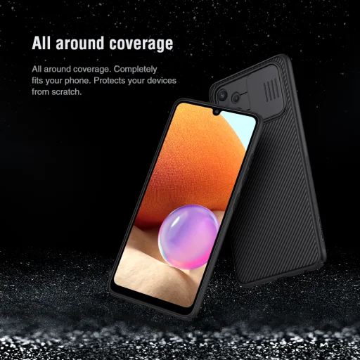 Samsung Galaxy A32 4G Nillkin CamShield tok kék - 6