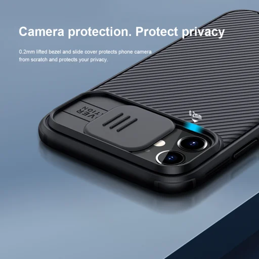 iPhone 11 Nillkin CamShield Pro tok fekete - 6