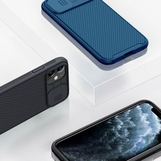 iPhone 11 Nillkin CamShield Pro tok fekete - 11