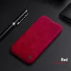 iPhone 13 Pro Nillkin Qin Pro bőr fliptok piros thumbnail