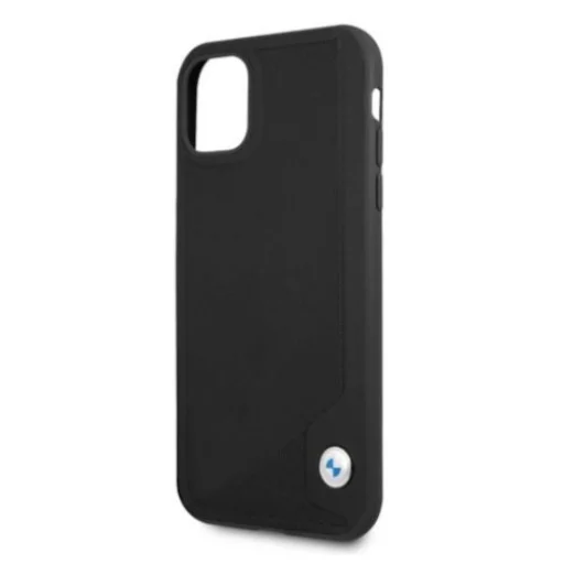  iPhone 11 BMW Leather Deboss bőrtok fekete (BMHCN61RCDPK) - 4