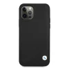  iPhone 12/12 Pro BMW Leather Deboss bőrtok fekete (BMHCP12MRCDPK) thumbnail